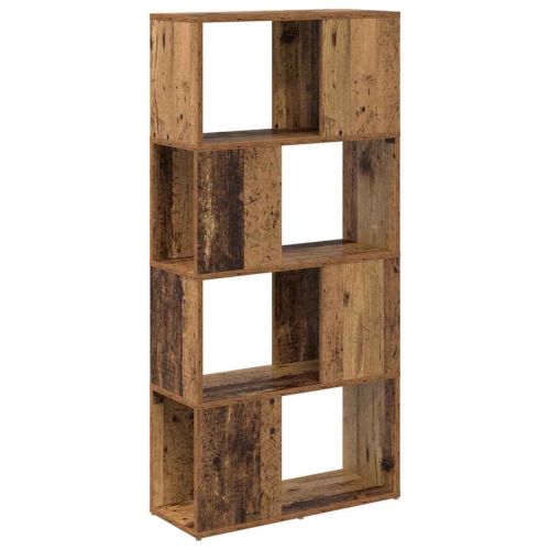 Комплект ТВ шкаф 60 x 24 x 125,5 см Кафяво Инженерна дървесина
