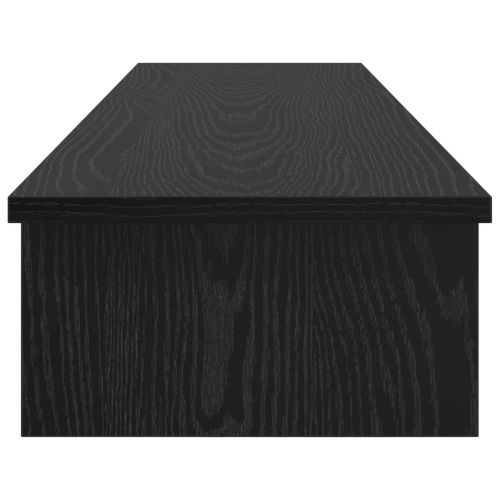 Стойка за монитор Черен дъб 100 x 27 x 15 cm
