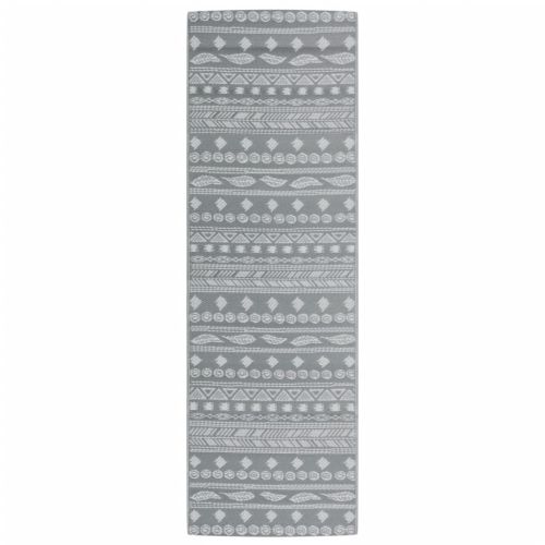 Килим за открито, ARAKIL сив, 80x250 см, PP