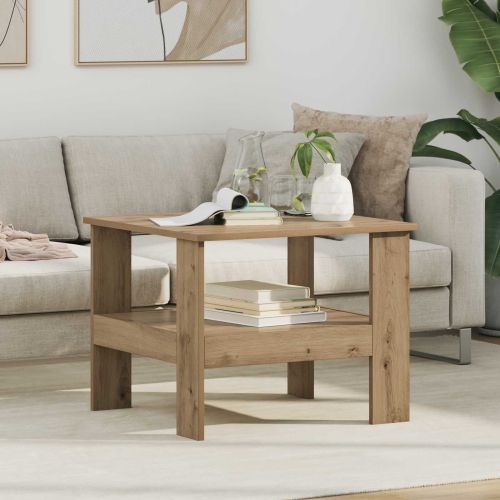 Масичка за кафе Дъб 57 x 55 x 45 см Инженерна дървесина