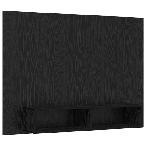 Комплект ТВ шкаф 120 x 23,5 x 90 см Черния дъб