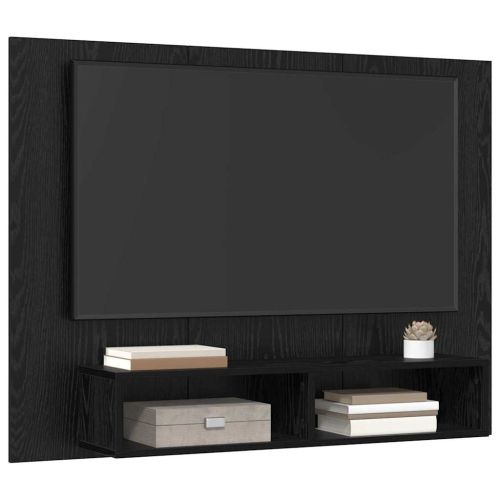 Комплект ТВ шкаф 120 x 23,5 x 90 см Черния дъб
