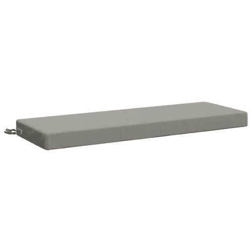 Възглавница за пейка SOEST 100% полиестер Сиво 120 x 40 x 8 см