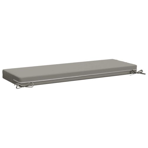 Възглавница за пейка SOEST 100% полиестер Сиво 120 x 40 x 8 см