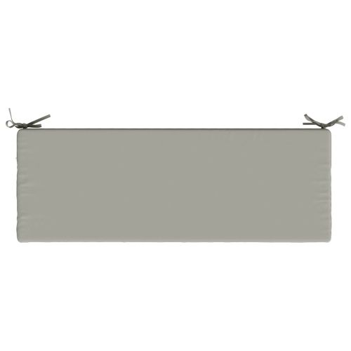 Възглавница за пейка SOEST 100% полиестер Сиво 120 x 40 x 8 см