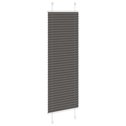Плисирана щора черна 45x150 cm Ширина на плата 44,4 cm