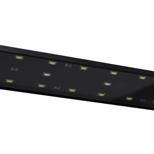 LED лампа за аквариум със скоба, 25-45 см, синьо и бяло
