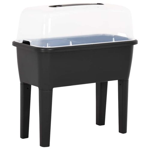 Повдигната леха 77x38,7x82 см PP