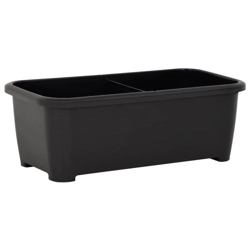 Повдигната леха 77x38,7x82 см PP