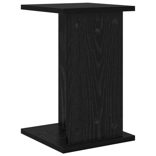 Стойка за растения Черен дъб 25 x 25,5 x 40,5 см