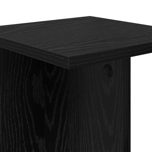 Стойка за растения Черен дъб 25 x 25,5 x 40,5 см