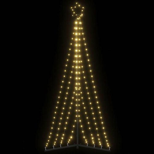 LED коледна елха 339 светодиода топло бяло 182 см