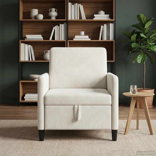 Диван с storage Кремаво 72 x 78 x 87 см Полиестер