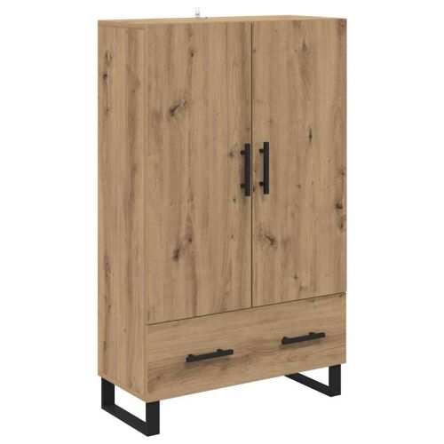 Висок шкаф Дъб 69,5 x 30 x 115 см Инженерна дървесина