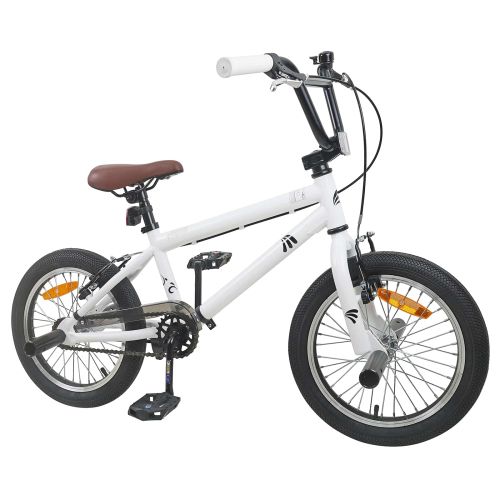 BMX Велосипед 16 инча за 5-8 години Бяло