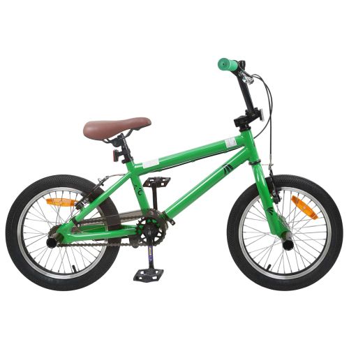 BMX Велосипед 20 инча за деца над 9 години Зелено