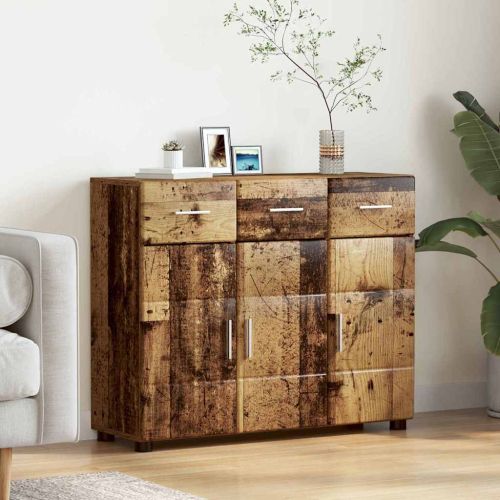 Служебен шкаф FLORIN 88,5 x 30,5 x 73 см Старо дърво