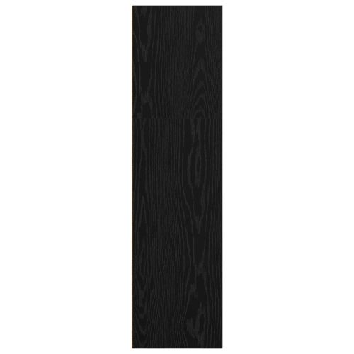 Рафт за книги 60 x 30 x 114 см Инженерна дървесина Черния дъб