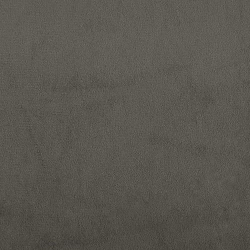 Табла за легло, тъмносива, 100x5x118/128 см, кадифе