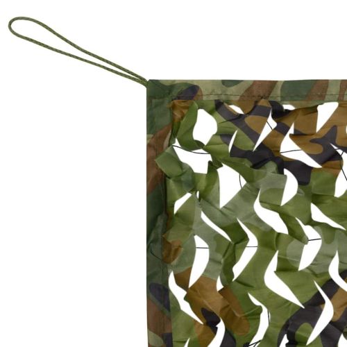 Камуфлажна мрежа с чанта за съхранение, 6х8 м