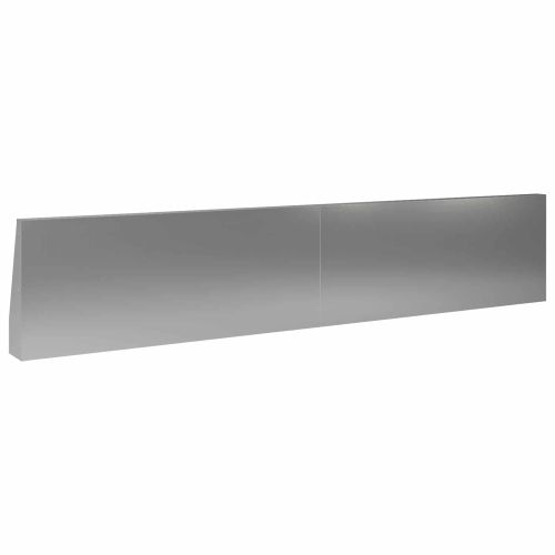Задържащи стени 2 бр. 100 x 12 x 50 см Поцинкована стомана