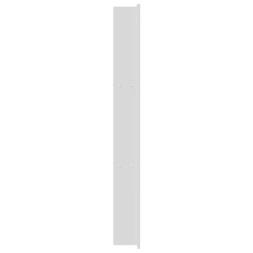 Нишата за душ Бяло 90 x 20 x 9,5 см Неръждаема стомана