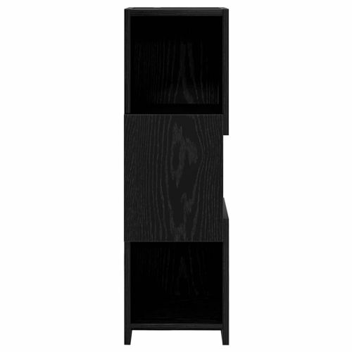 Ъглов шкаф 25,5x25x80см Инженерна дървесина Черния дъб