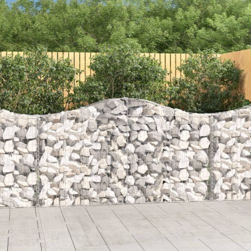 Габионни кошници арка 14 бр 200x30x100/120см поцинковано желязо