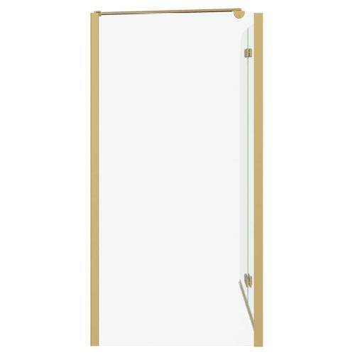 Душова обшивка Златист 120 x 68 x 130 см ESG стъкло и алуминий