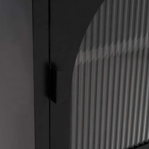 Нощни шкафчета 2 бр черни 50x35x60 см стъкло и стомана