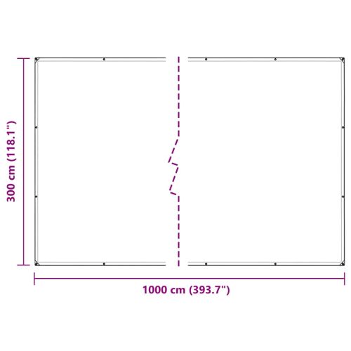 Покривало за растения с капси 3x10 m PVC