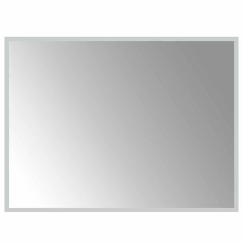 LED огледало за баня Прозрачен 80 x 60 cm закалено стъкло