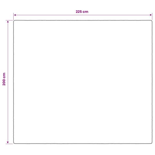 Тежко одеяло Бяло 200 x 225 cm 9 kg 100% Памук 205T