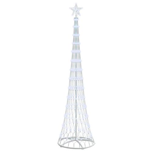 LED Коледна Елха Хладно бяло 250 cm Метал