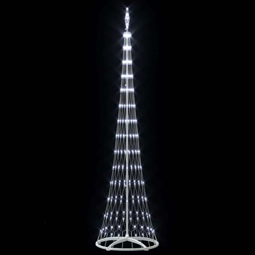 LED Коледна Елха Хладно бяло 250 cm Метал