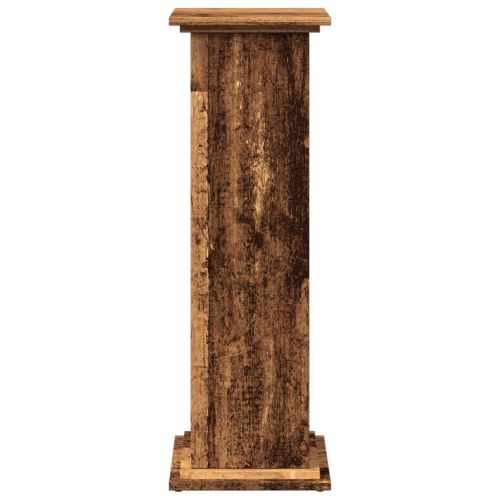 Стойка за витрини със съхранение 31x30x90 см инженерно дърво