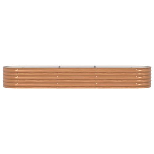 Повдигнато легло Кафяво 320 x 80 x 44 cm Стомана