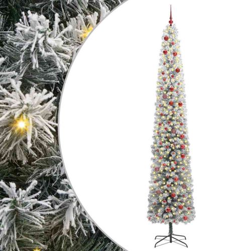 С изкуствено коледно дърво с 300 LED светодиода Зелен 300 cm