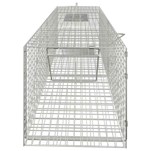 Капан за животни 64,5x25x26,5 см, поцинковано желязо