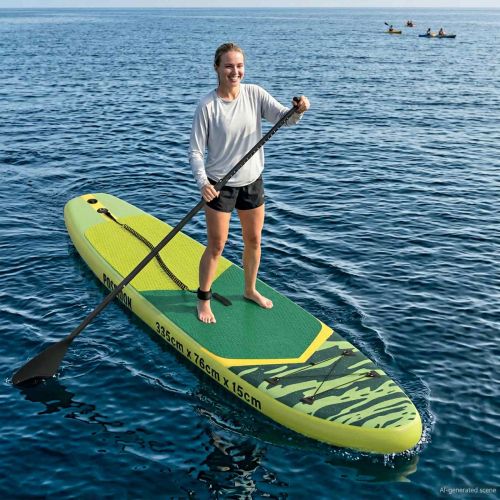 Надуваемо дъно за стоене на борда POSEIDON 335 x 76 x 15 см