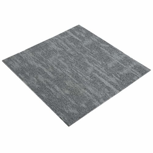 Килимна плочка Бетонно сиво 50 x 50 cm 4 бр. ПП и Битум