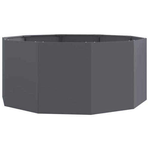 Кашпа Антрацит 120 x 120 x 50 см Стомана
