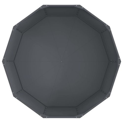 Кашпа Антрацит 120 x 120 x 50 см Стомана