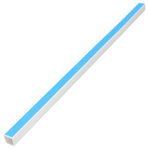 Кабелен канал самозалепващ 20x10 мм 10 м PVC