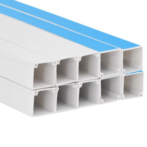 Кабелен канал самозалепващ 20x10 мм 10 м PVC