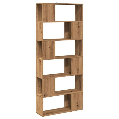 Шкаф за книги/разделител на стаи Artisan Oak 80x24x186 cm