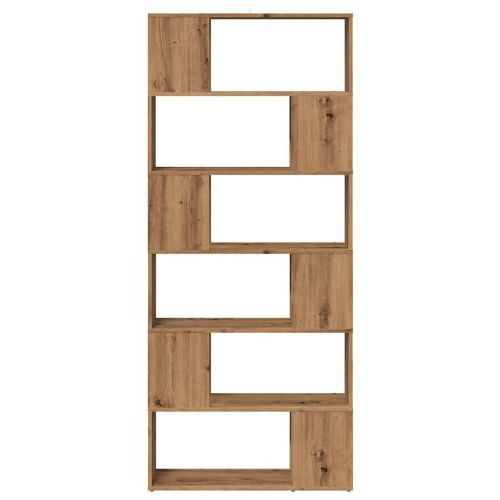 Шкаф за книги/разделител на стаи Artisan Oak 80x24x186 cm