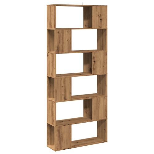 Шкаф за книги/разделител на стаи Artisan Oak 80x24x186 cm