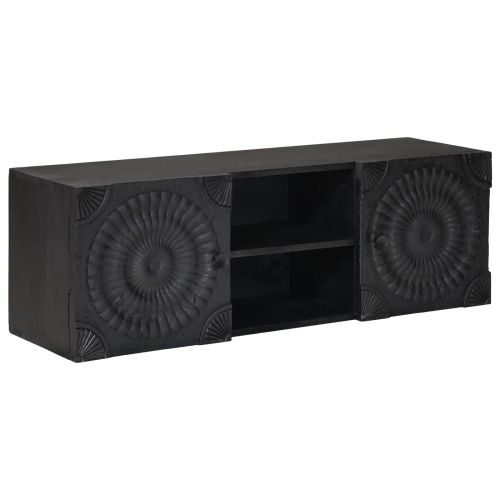 ТВ шкаф Черен 105 x 30 x 35 см