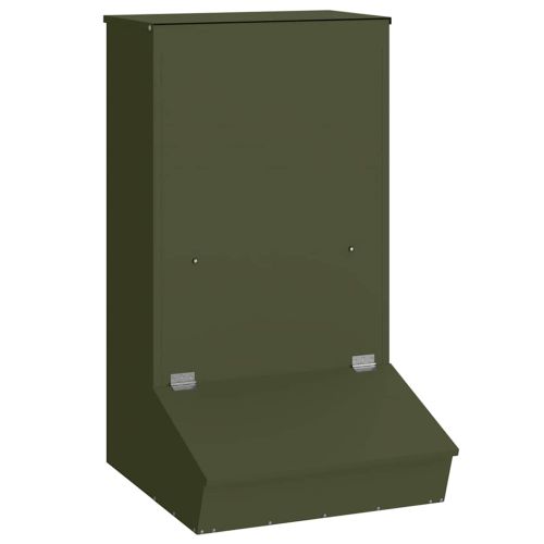 Фидер за свине Маслинено зелено 55 x 51 x 91,5 см 20 kg
